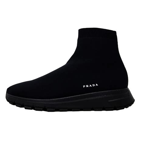 all black prada sock trainers|prada shoes for women.